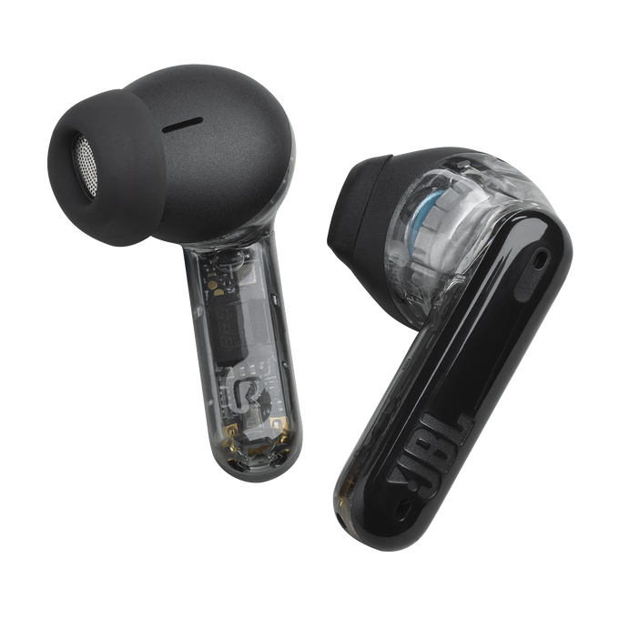 JBL Tune Flex Ghost Edition - Black Ghost - True wireless Noise Cancelling earbuds - Detailshot 6 image number null